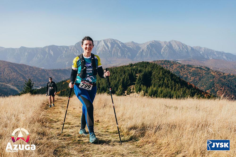Irina Melente, Social Media and Digital Coordinator JYSK, a participat la proba de 20km