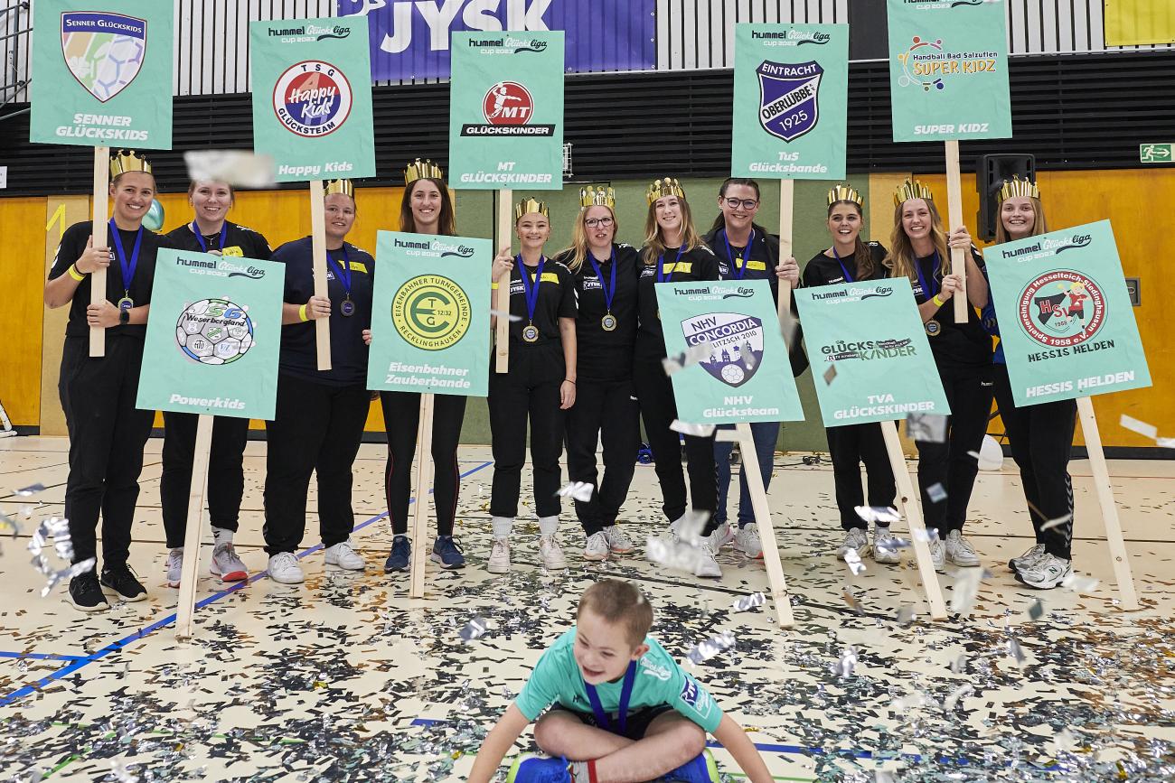 Zehn Mannschaften haben am diesjährigen Glücksliga Cup teilgenommen.  (Bildquelle Matthias Wieking)