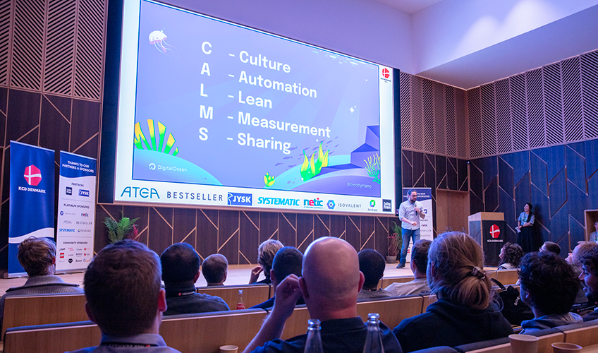 Inspiring talks in JYSK's auditorium