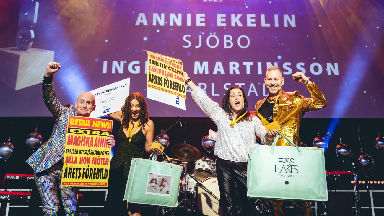 Vinnarna av Årets Förebilder. Foto: Joakim Thörne.