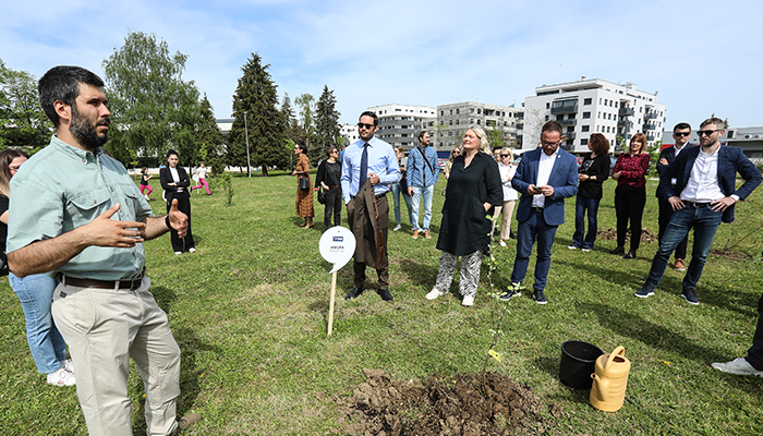 JYSK Croatia inaugurates new urban orchard