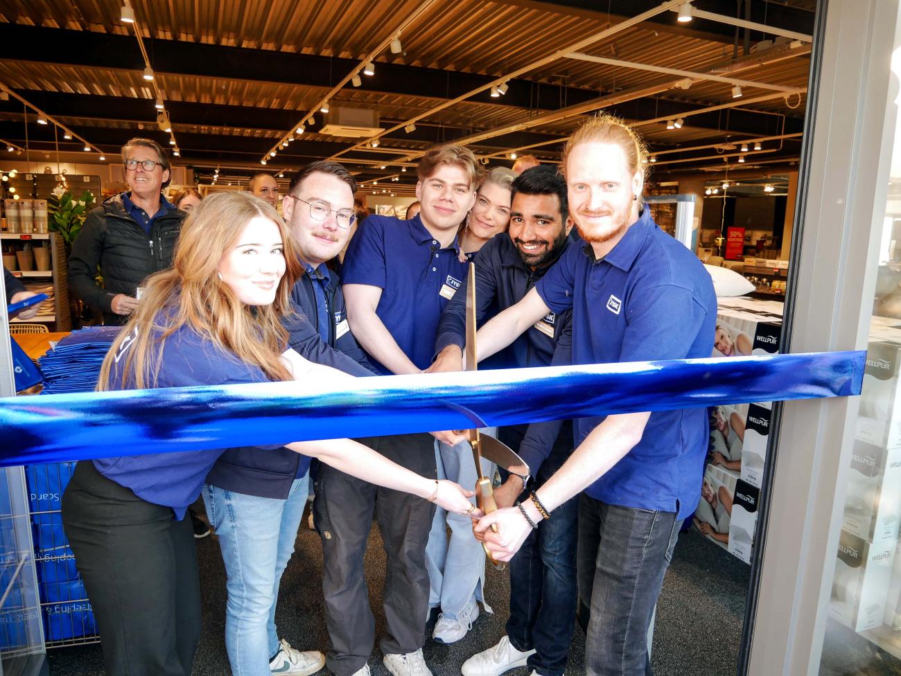 De opening van JYSK Harlingen