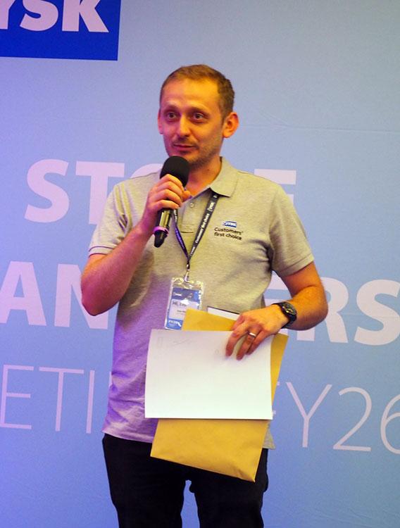 Robert Moisa de la JYSK Iași 1