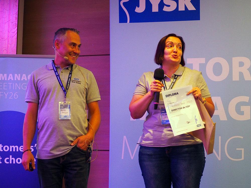 Ana Maria Dinu de la JYSK Constanța