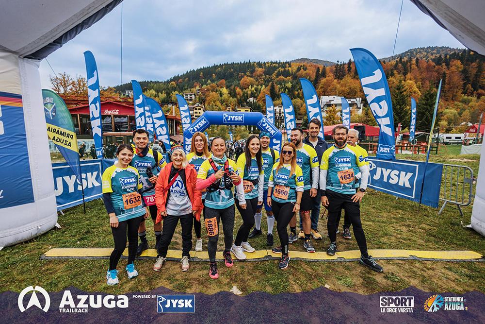 Echipa JYSK la Azuga Trail Race powered by JYSK