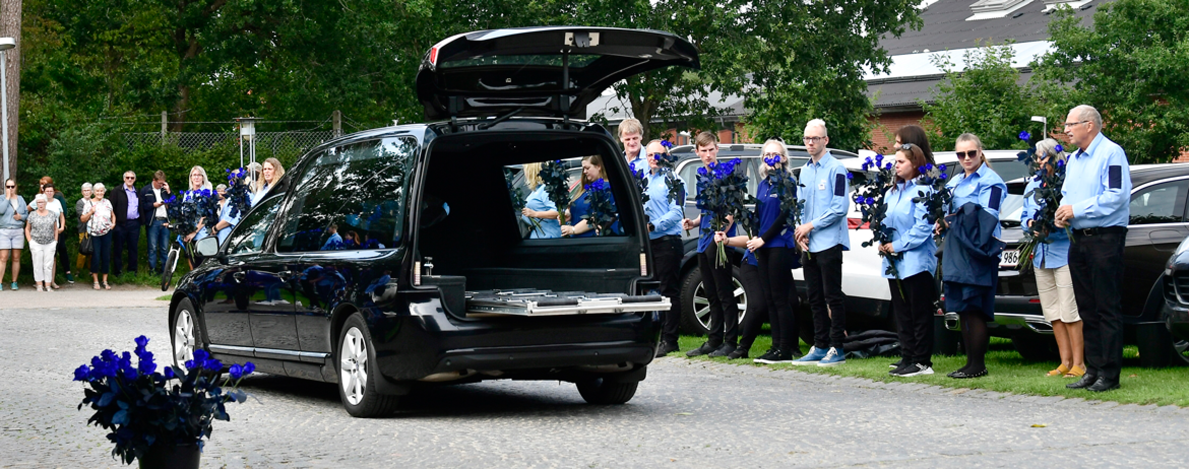 Lars Larsen funeral service