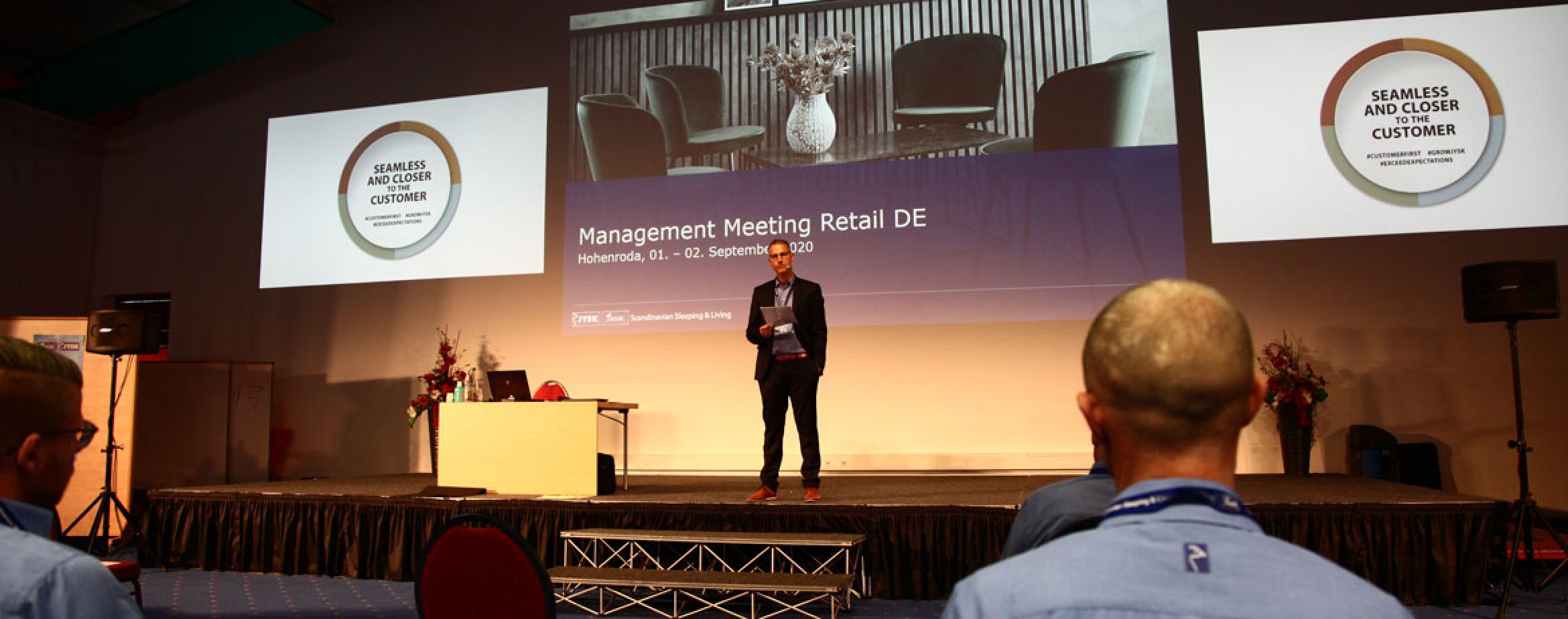 Management meeting in Germany