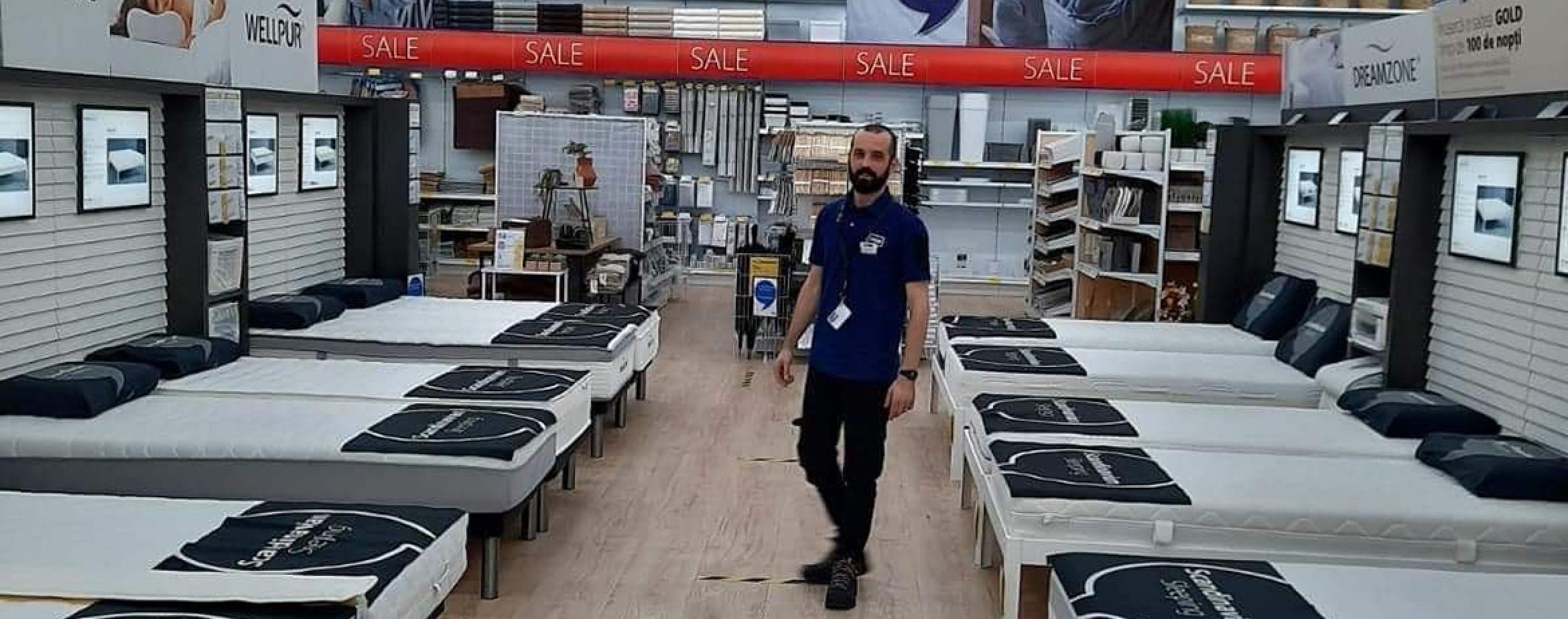 Ciprian Ticleanu, Store Manager at JYSK Ramnicu Valcea, Romania.