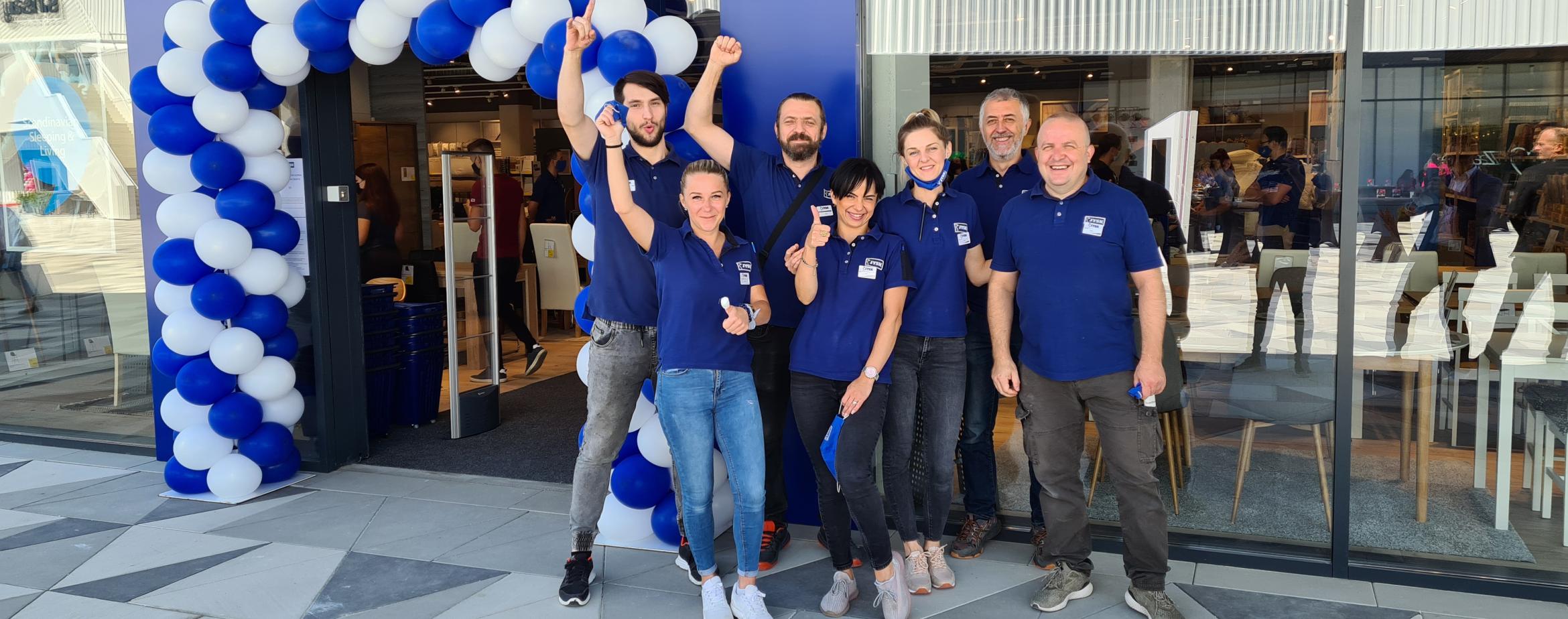 50 stores in Croatia