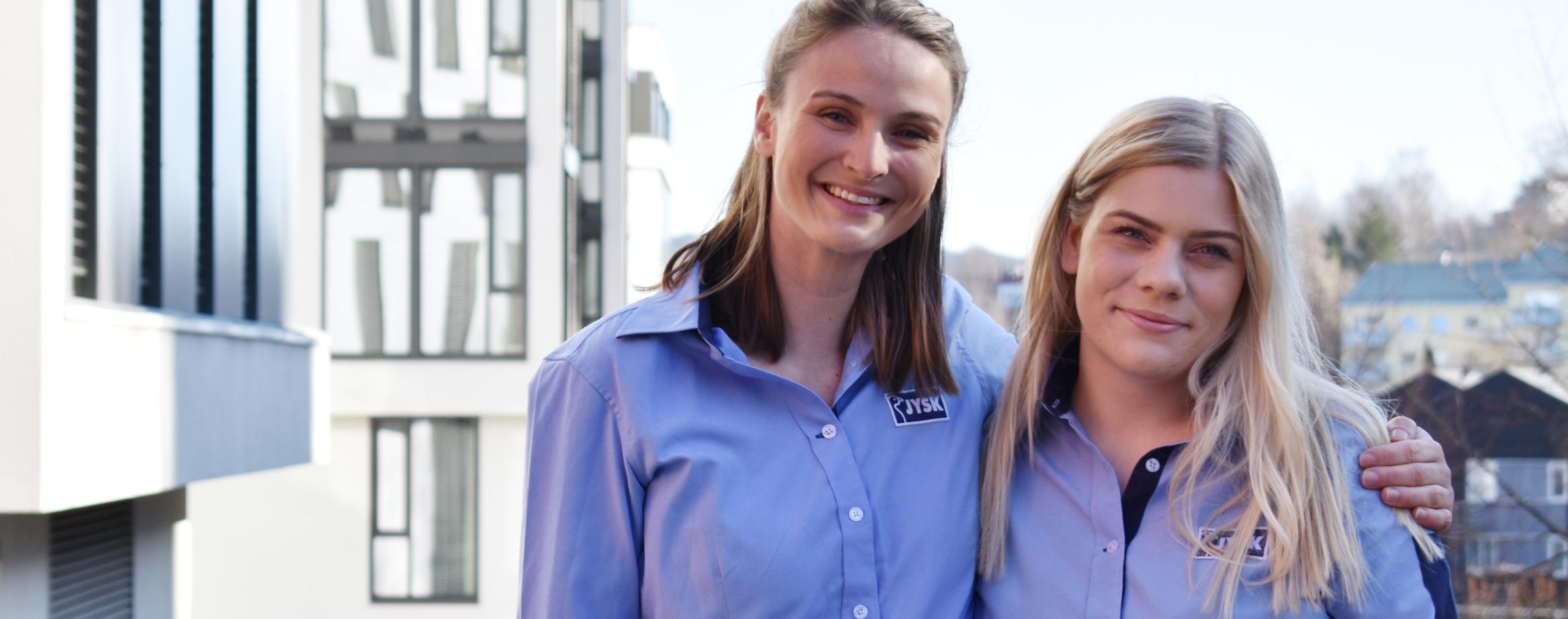 Natalie Lorgen og Reni Kristiansen