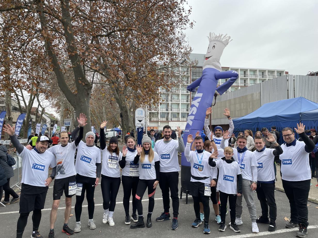 JYSK kollégák a JYSK Balaton Maraton futóversenyen