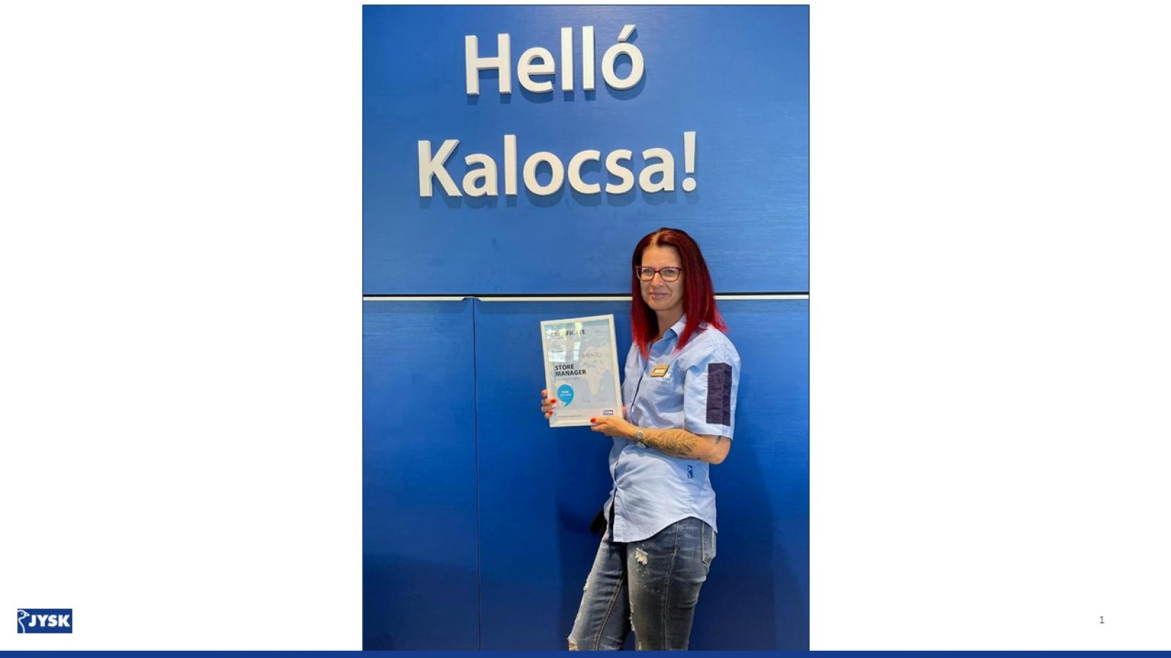 Kovács Zsuzsa, Kalocsa, üzletvezető