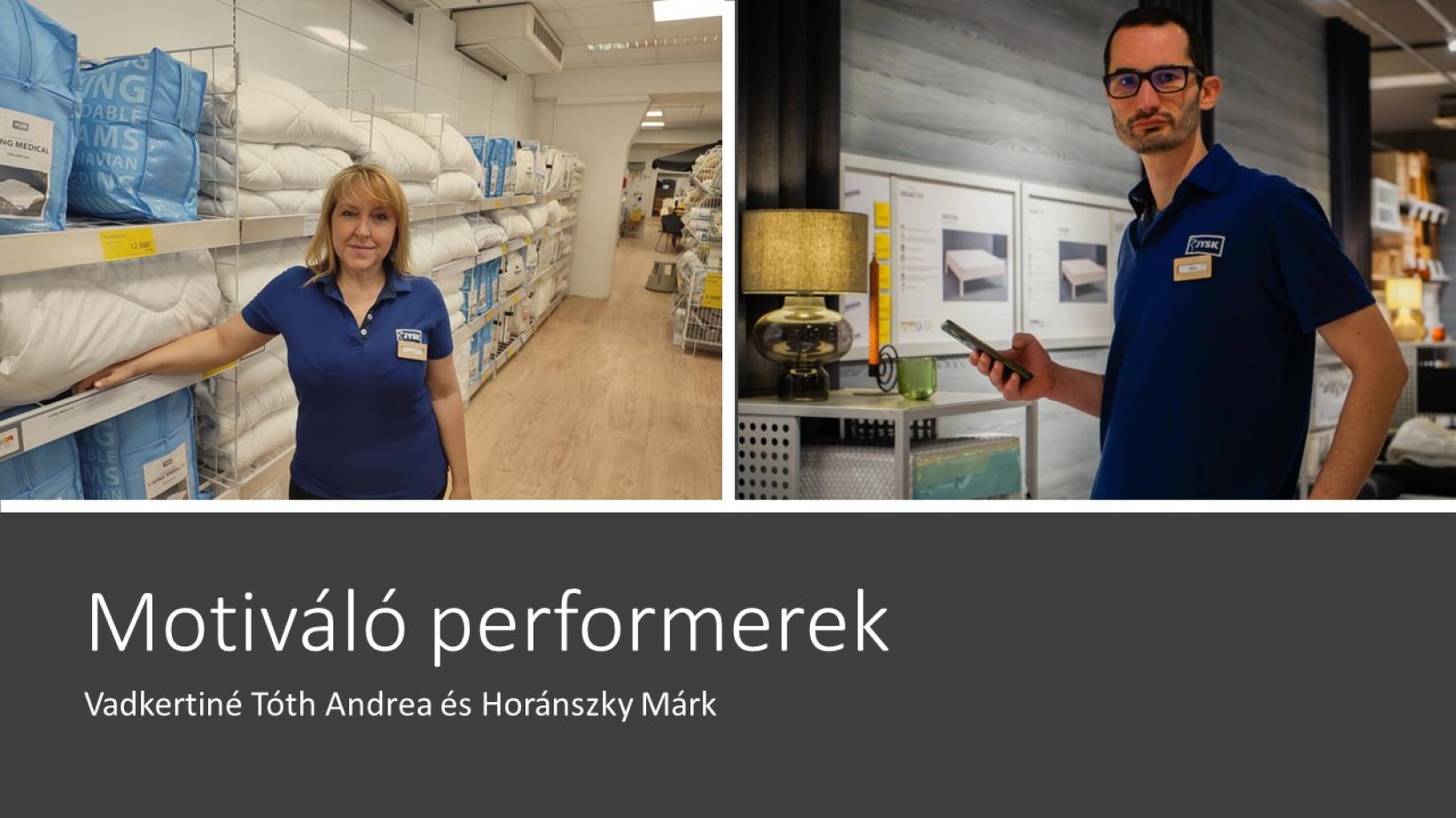 Motiváló performerek