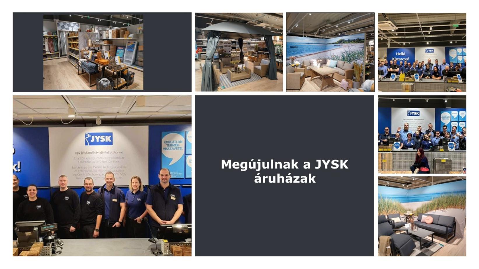 Megújult 3 JYSK áruház februárban