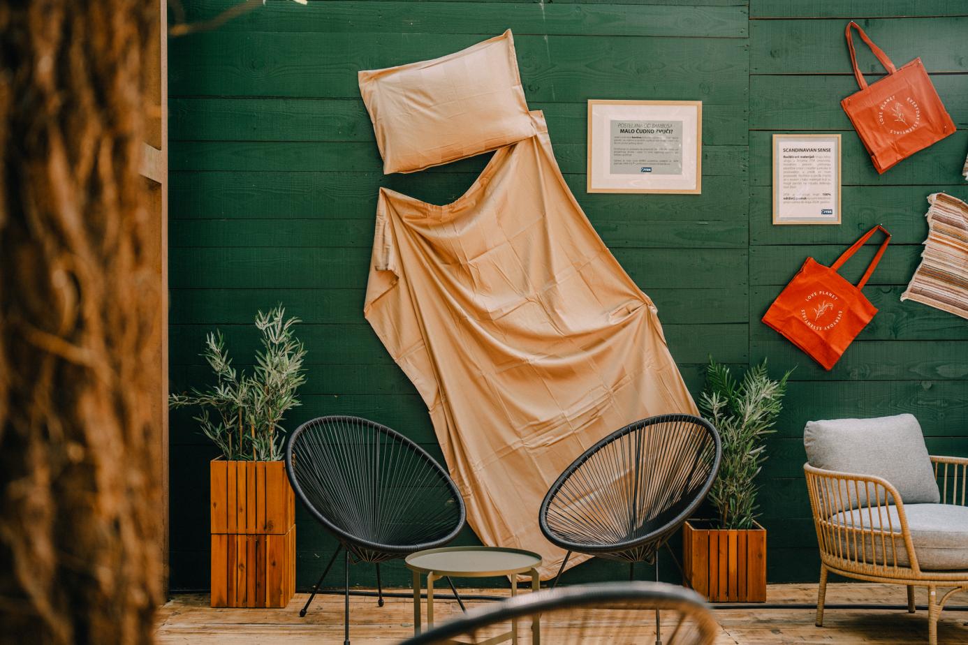 JYSK održivi kutak na Greencajt festivalu