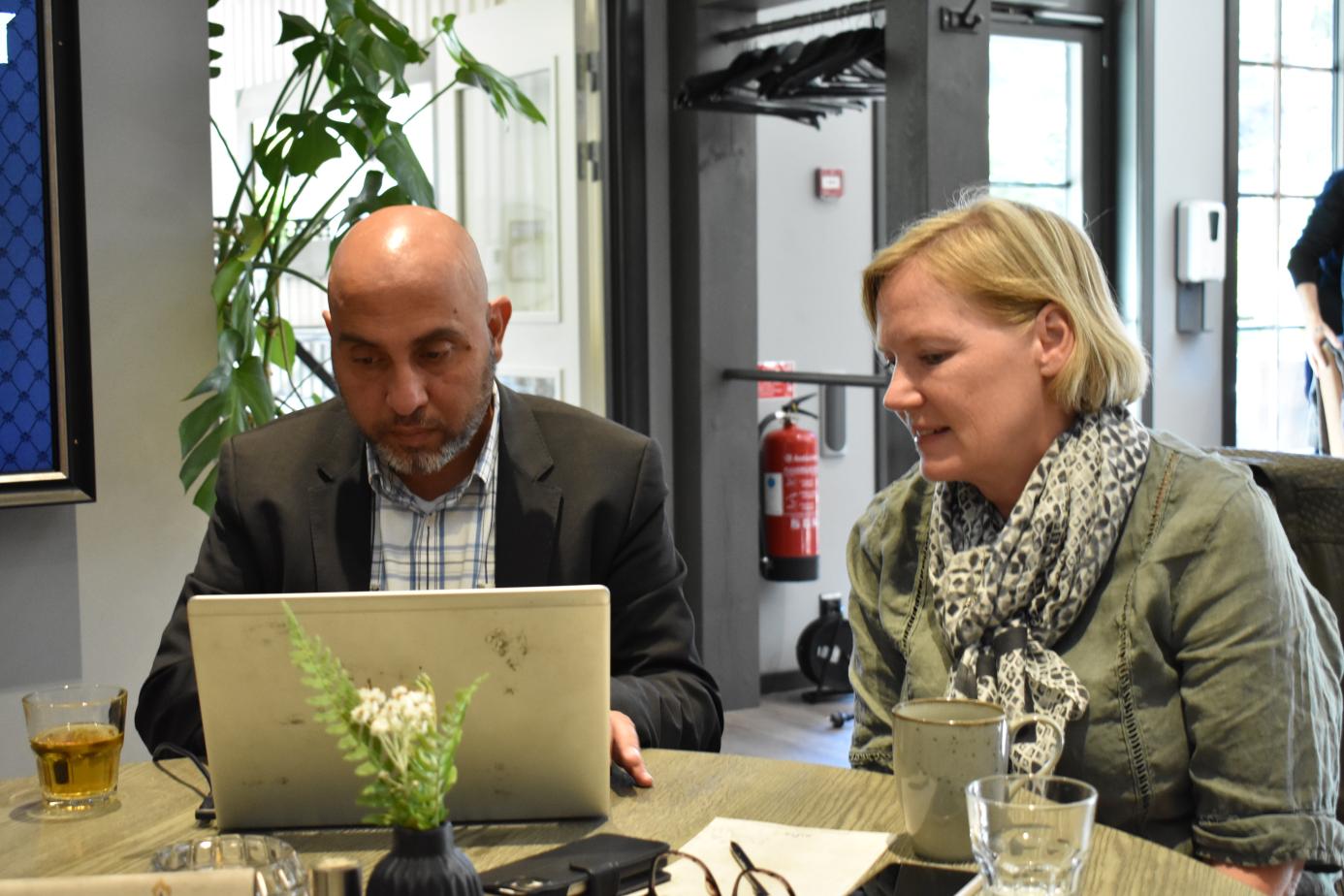 Ronen Bahar og Marianne Olsen