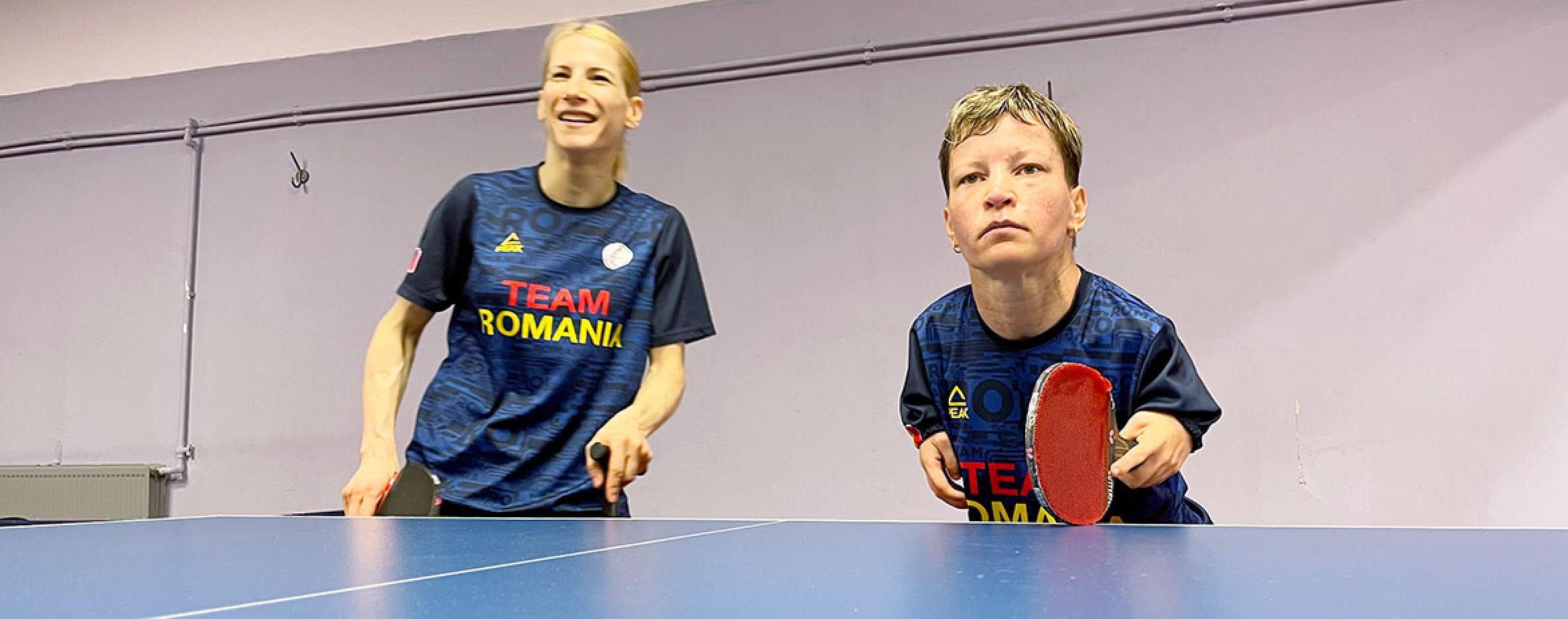 Camelia and Gabriela are ready for the Paralympic Games in Paris