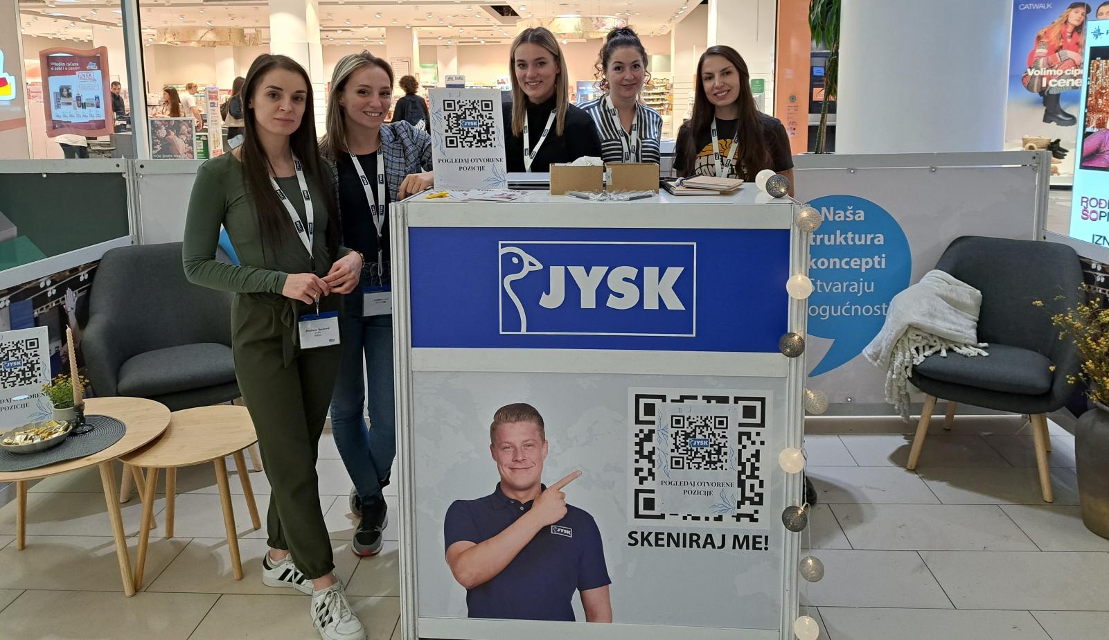 JYSK na Sajmu zapošljavanja