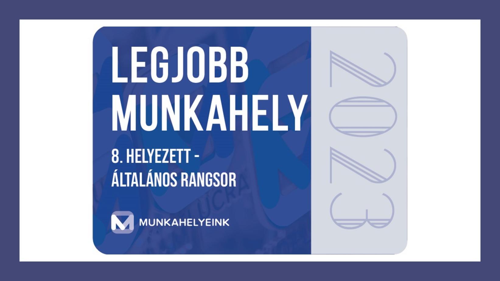8. legjobb munkahely