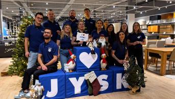 Christmas greetings from JYSK 2025