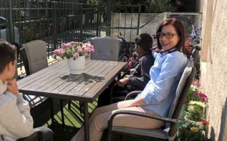 Greek garden furniture