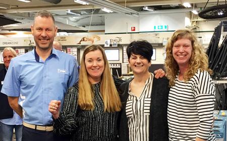 Swedish store takeover