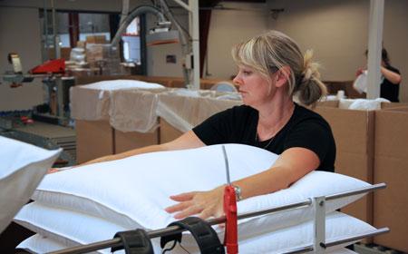 Fossflakes launches pillows in Central Europe this Autumn.