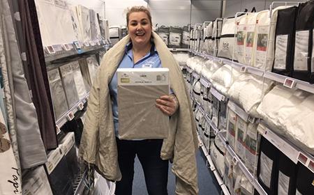 Frida i Fagersta tipsar om att ge bort lakan i julklapp