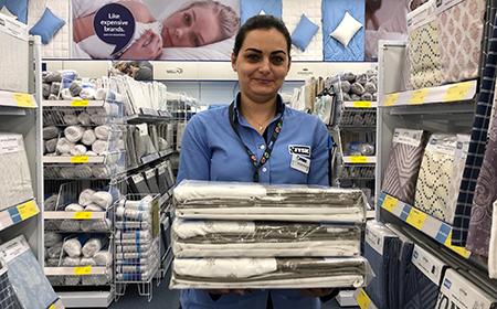 JYSK Buklgaria donates bed linen to elderly homes