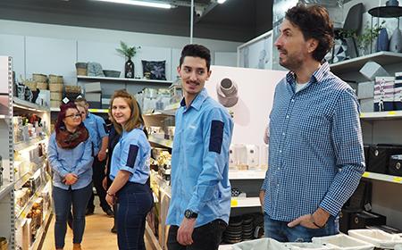 Colleagues from Romania spend a day with the Country Manager