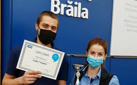 Best Upselling Award: JYSK Brăila 2