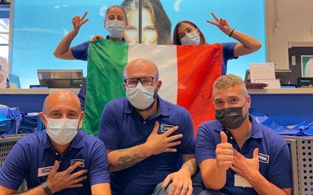 Italy fans
