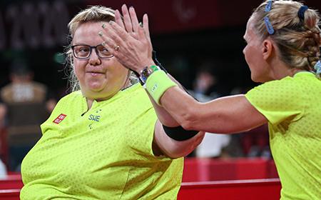 Silvermedaljörerna i bordtennis