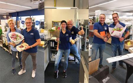 15 jaar in dienst