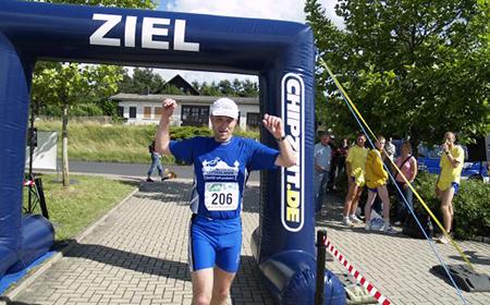 Zieleinlauf Lars-Kristian