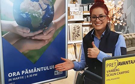 Ora Pământului sărbătorită în magazinele JYSK 