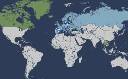 JYSK Map