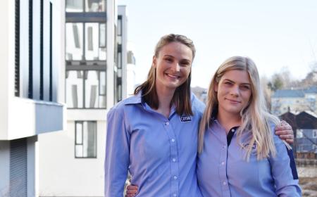Natalie Lorgen og Reni Kristiansen