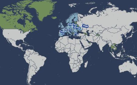 JYSK map