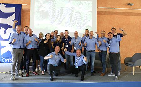 Beim Management Meeting Bad Kissingen