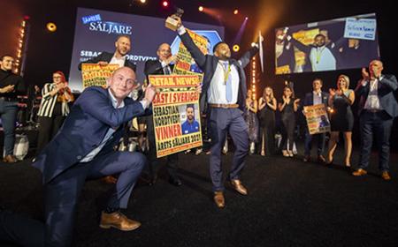 Sebastian vann Årets säljare 2021. Nu är 19 nya säljare nominerade till priset.