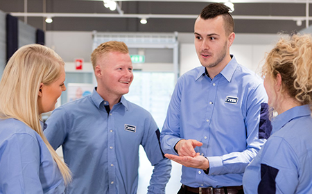 JYSK employees save on energy