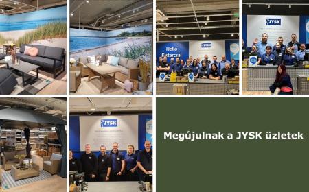 Megújulnak a JYSK üzletek