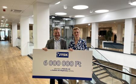 A JYSK támogatta az Autistic Art Alapítványt