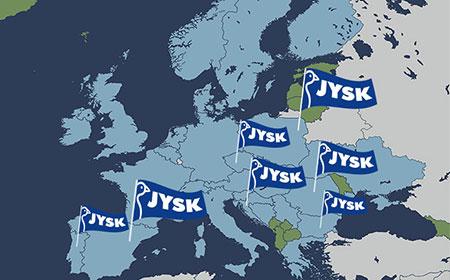 New JYSK stores