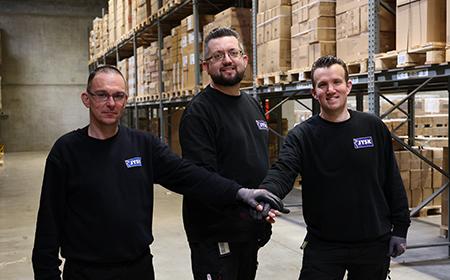 Stefan, Daniel und Christian aus dem DC Homberg