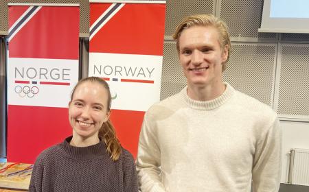 Vegard Sverd og Nora Korneliussen