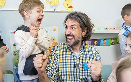 JYSK și UNICEF în vizită la Brașov, în cadrul programului “România pentru fiecare copil” 
