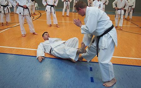 Markus beim Training