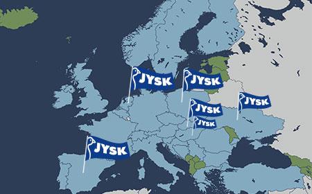 New JYSK stores